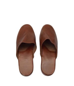 Pantofole in pelle uomo - made in Italy - Di Berardino Bags