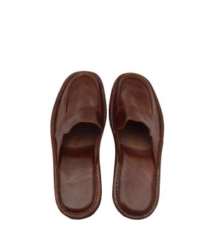 Pantofole da uomo in pelle - made in Italy - Di Berardino Bags